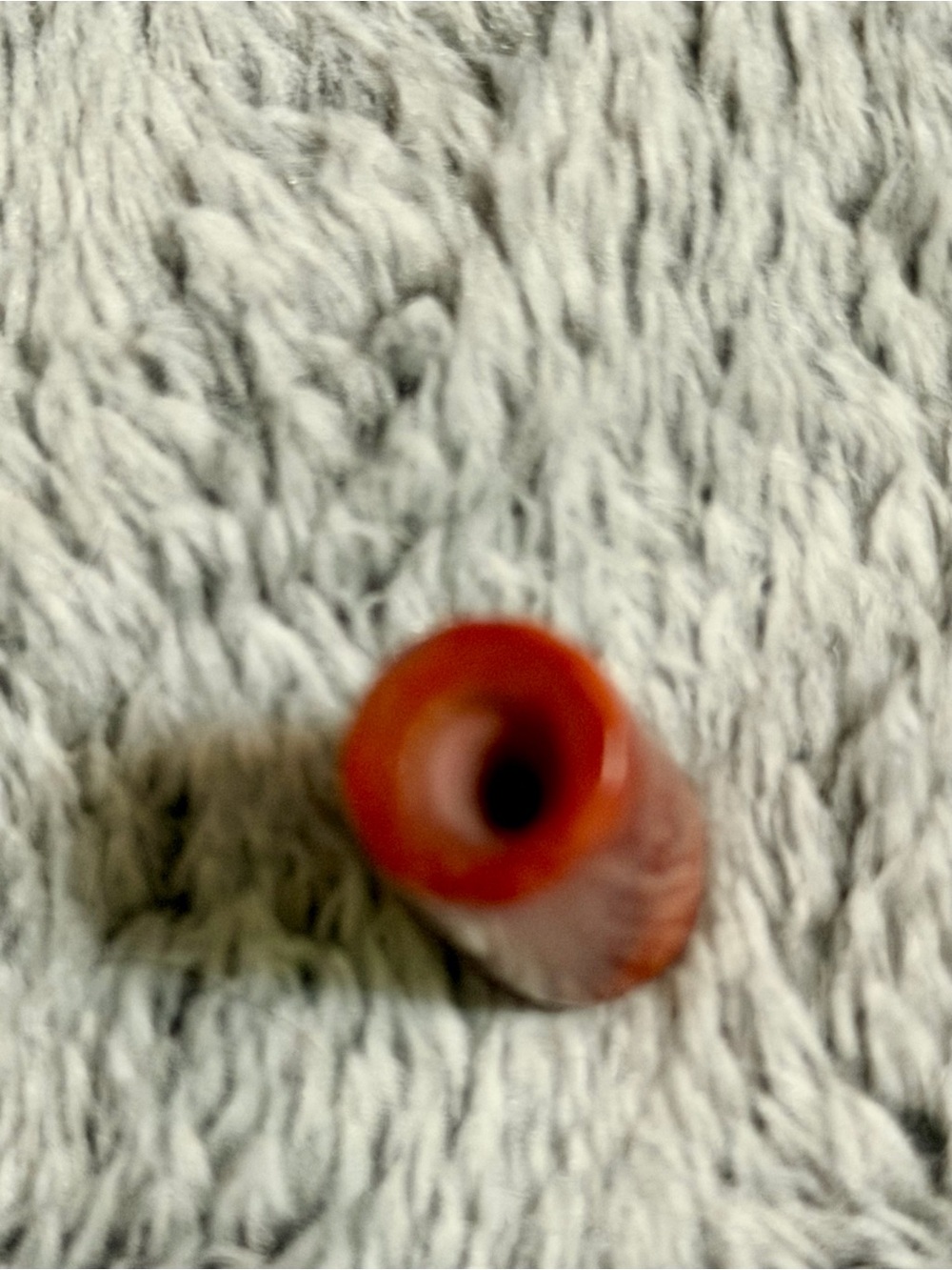 Red Tube Slide  American Indian bead